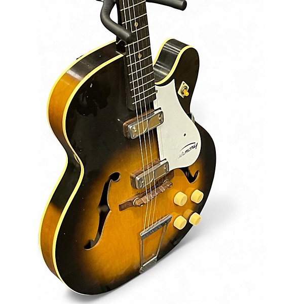 Used Harmony ROCKET Vintage Sunburst Hollow Body Electric Guitar