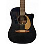 Used Fender Redondo Black Acoustic Electric Guitar