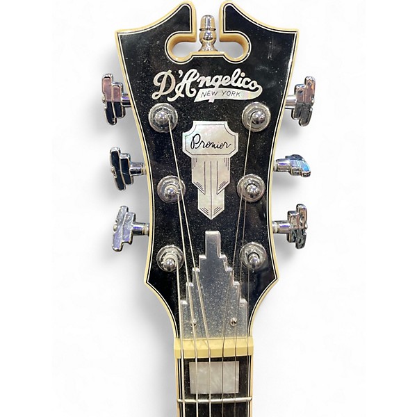 Used D'Angelico PREMIER BEDFORD SH Black Hollow Body Electric Guitar