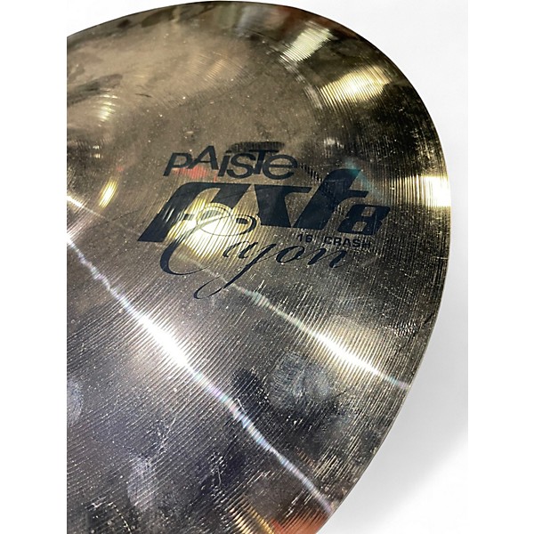 Used Paiste 16in PST8 Cayon Cymbal