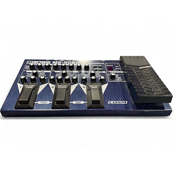 Used BOSS ME50B Bass Multi Bass Effect Pedal