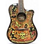 Used Fender Vince Ray T-Bucket 300CE ROCK AND ROLL VOODOO Acoustic Guitar