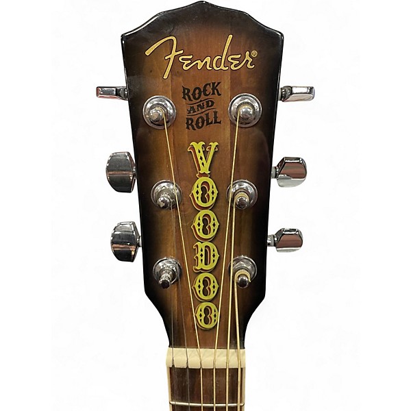 Used Fender Vince Ray T-Bucket 300CE ROCK AND ROLL VOODOO Acoustic Guitar