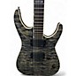 Used ESP LTD MH350NT QUILTED GRAY Solid Body Electric Guitar