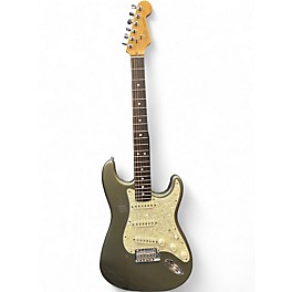Used Fender American Standard Stratocaster Metallic Gray Solid Body Electric Guitar