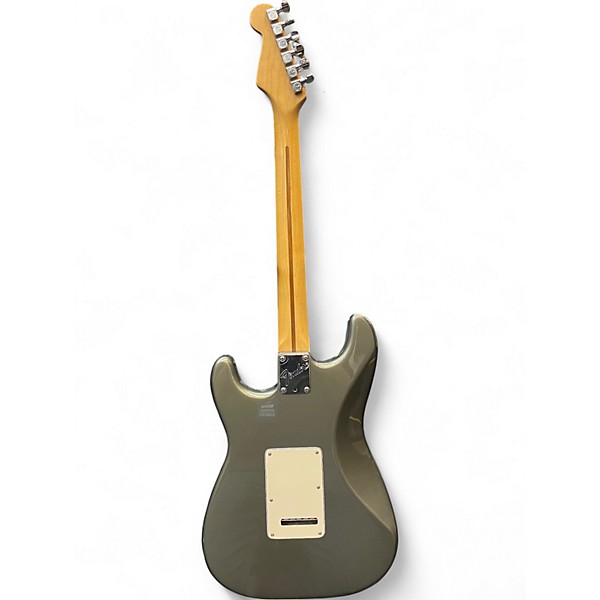 Used Fender American Standard Stratocaster Metallic Gray Solid Body Electric Guitar