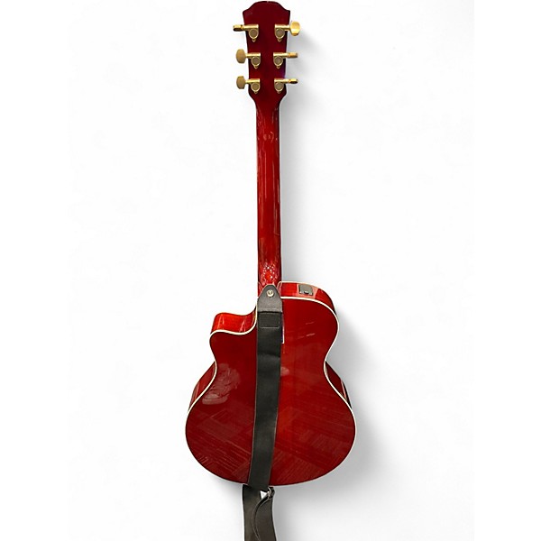 Used Yamaha APX500 Red Acoustic Electric Guitar