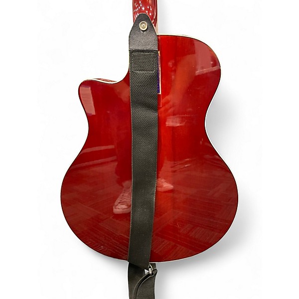 Used Yamaha APX500 Red Acoustic Electric Guitar