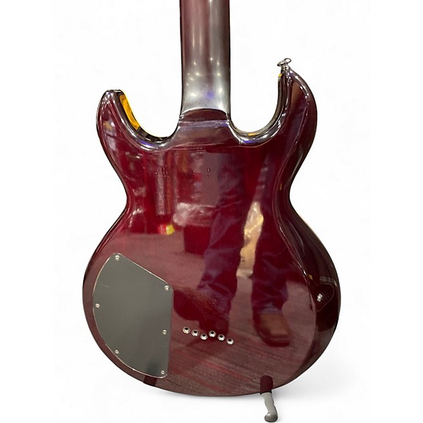 Used Schecter Guitar Research S1 ELITE CRIMSON Solid Body Electric Guitar