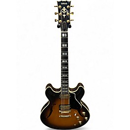 Vintage 1981 Yamaha SA2000 Sunburst Hollow Body Electric Guitar