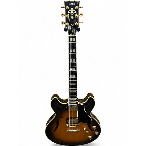 Vintage 1981 Yamaha SA2000 Sunburst Hollow Body Electric Guitar