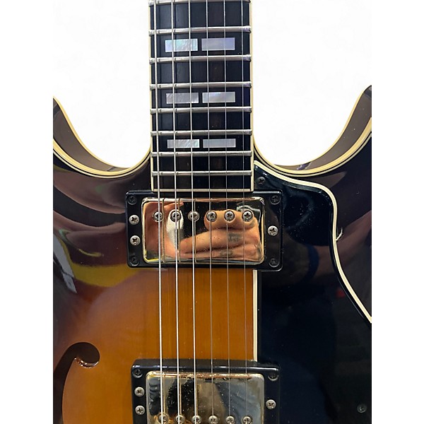 Vintage 1981 Yamaha SA2000 Sunburst Hollow Body Electric Guitar