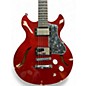 Used Harmony Comet Cherry Solid Body Electric Guitar thumbnail