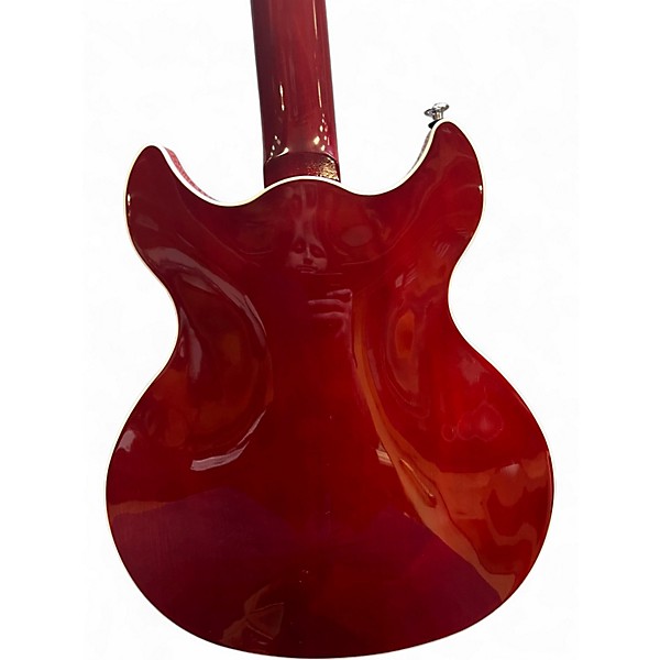 Used Harmony Comet Cherry Solid Body Electric Guitar