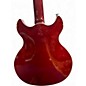 Used Harmony Comet Cherry Solid Body Electric Guitar