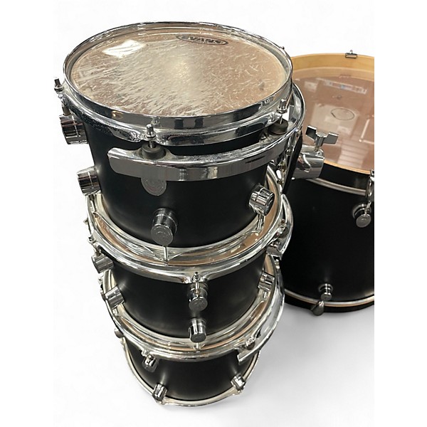 Used PDP by DW 5 Piece F-SERIES Satin Black Drum Kit