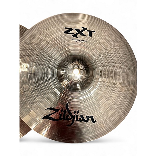 Used Zildjian 14in ZHT Hi Hat Pair Cymbal