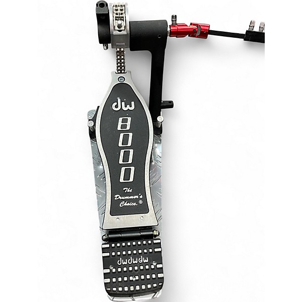Used DW 8000 SERIES DOUBLE PEDAL Double Bass Drum Pedal