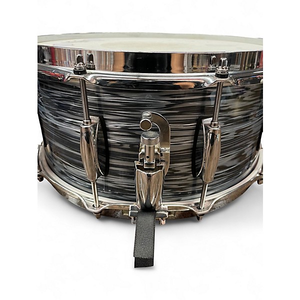 Used Gretsch 6.5X14 RENOWN SNARE Silver Oyster Pearl Drum