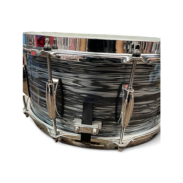 Used Gretsch 6.5X14 RENOWN SNARE Silver Oyster Pearl Drum