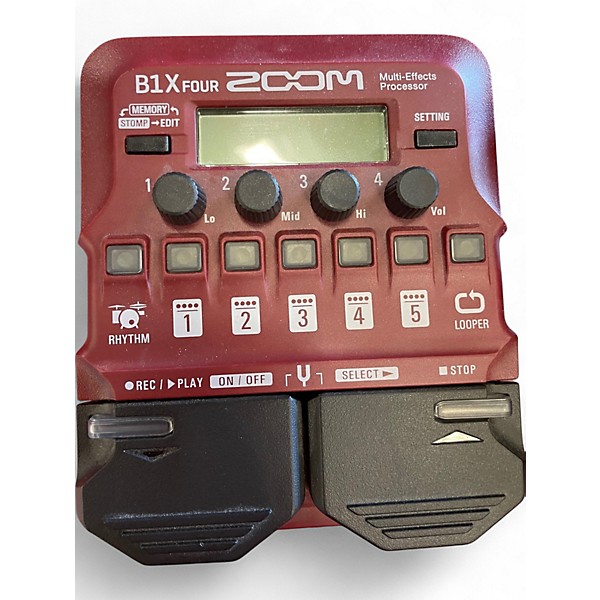 Used Zoom B1x four Effect Processor