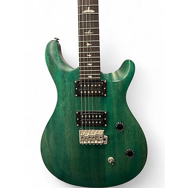 Used PRS SE Standard 24 Turquoise Solid Body Electric Guitar