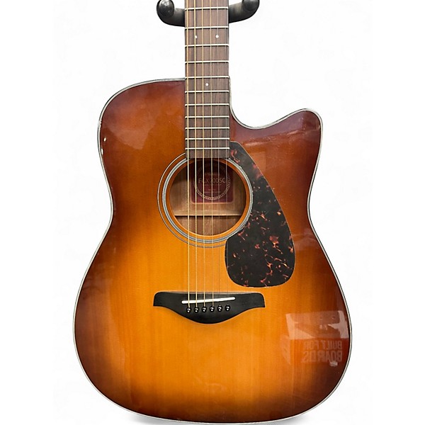 Used Yamaha FGX700SC SAND BURST Acoustic Electric Guitar