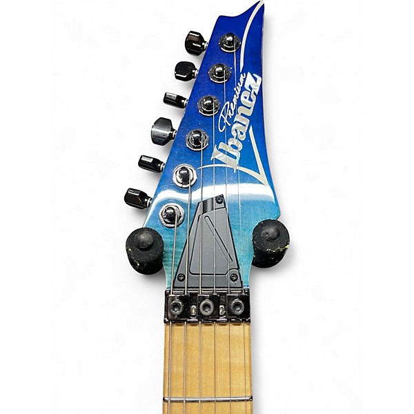 Used Ibanez RG6PCMLTD Blue Reef Gradation Solid Body Electric Guitar
