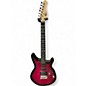 Used Rogue Rocketeer Crimson Red Burst Solid Body Electric Guitar thumbnail