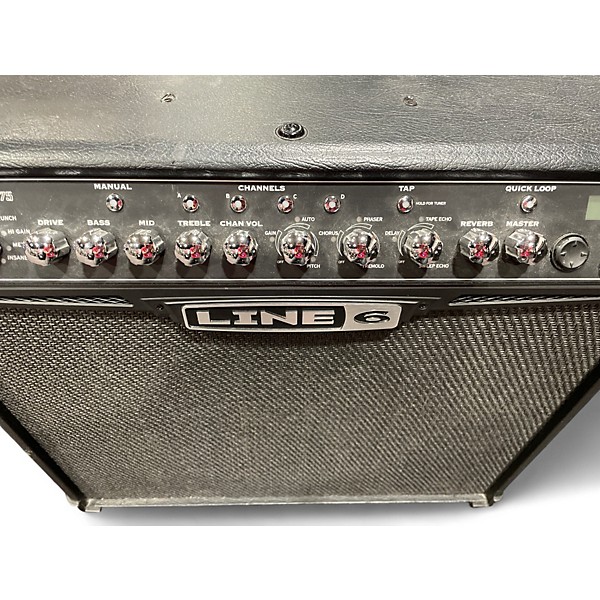 Used Line 6 Spider IV 75W 1x12 Guitar Combo Amp