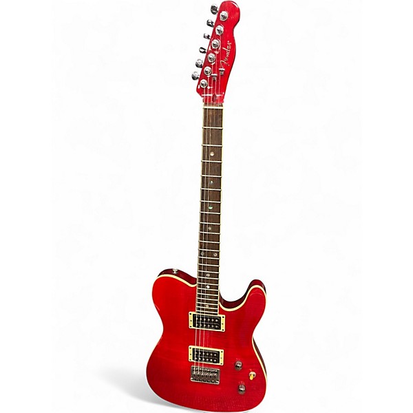 Used 2022 Fender Special Edition Custom Telecaster FMT HH Red Solid Body Electric Guitar