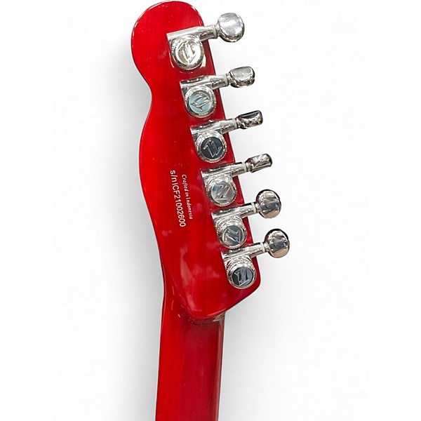 Used 2022 Fender Special Edition Custom Telecaster FMT HH Red Solid Body Electric Guitar