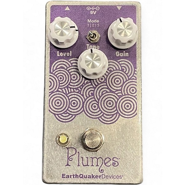 Used EarthQuaker Devices Plumes Small Signal Shredder Overdrive Effect Pedal
