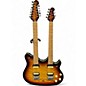 Used OLP DOUBLE NECK Sunburst Solid Body Electric Guitar thumbnail