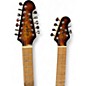 Used OLP DOUBLE NECK Sunburst Solid Body Electric Guitar