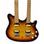 Used OLP DOUBLE NECK Sunburst Solid Body Electric Guitar