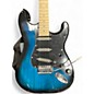 Used Glarry STRAT SHAPE Blue Burst Solid Body Electric Guitar