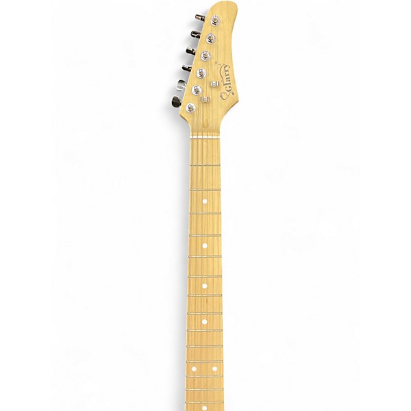 Used Glarry STRAT SHAPE Blue Burst Solid Body Electric Guitar