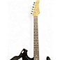 Used Glarry STRAT SHAPE Black Solid Body Electric Guitar