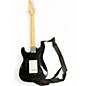 Used Glarry STRAT SHAPE Black Solid Body Electric Guitar