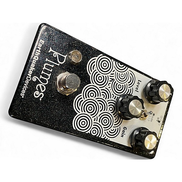 Used EarthQuaker Devices Plumes Small Signal Shredder Purple Sparkle Effect Pedal