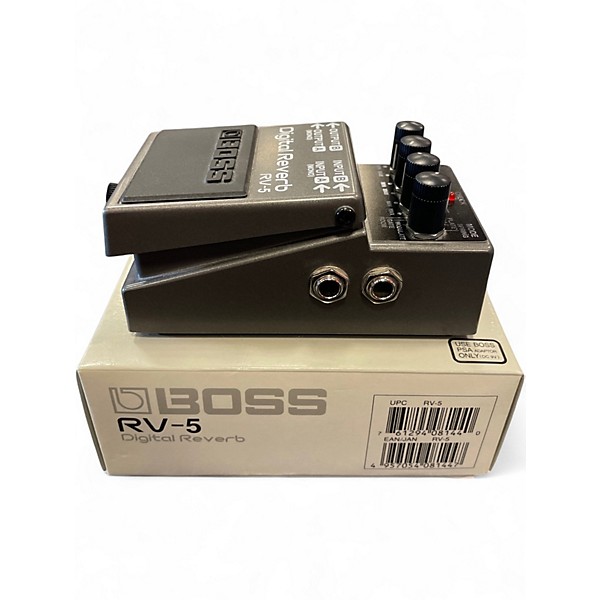 Used BOSS RV5 Digital Reverb Effect Pedal