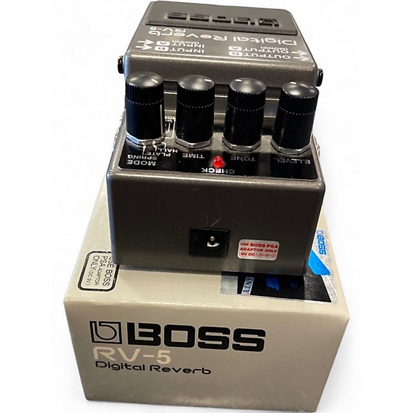 Used BOSS RV5 Digital Reverb Effect Pedal
