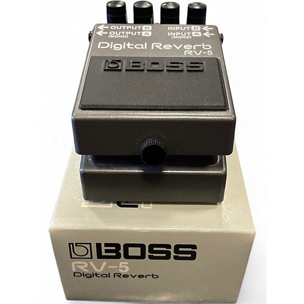 Used BOSS RV5 Digital Reverb Effect Pedal