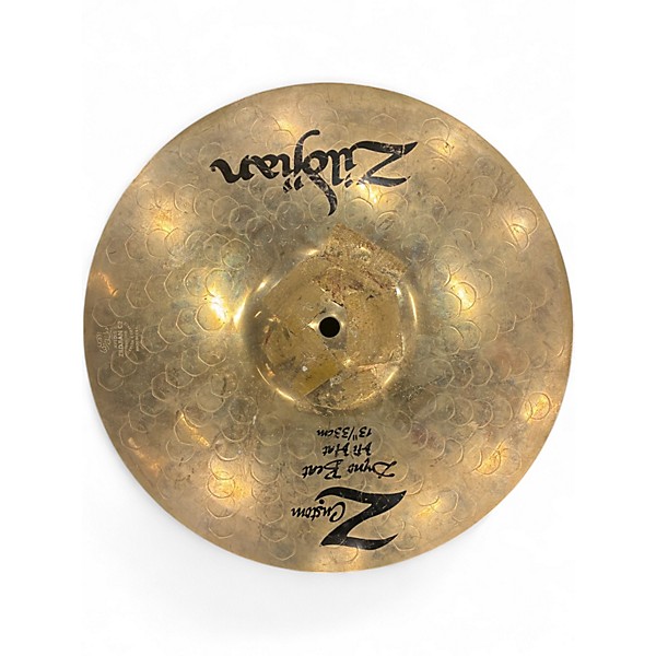 Used Zildjian 13in Z Custom Hi Hat Top Cymbal