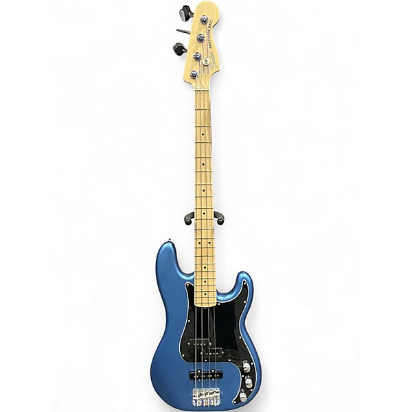 Used Fender American Performer Precision Bass Lake Placid Blue Electric Bass Guitar