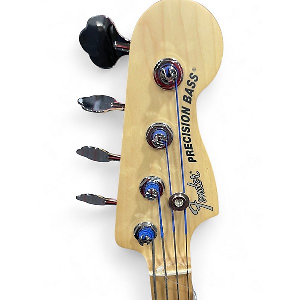 Used Fender American Performer Precision Bass Lake Placid Blue Electric Bass Guitar