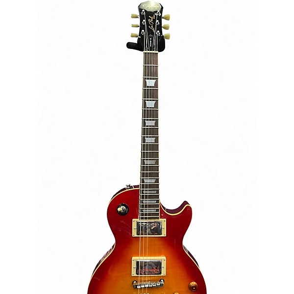 Used Epiphone Les Paul Standard Cherry Sunburst Solid Body Electric Guitar