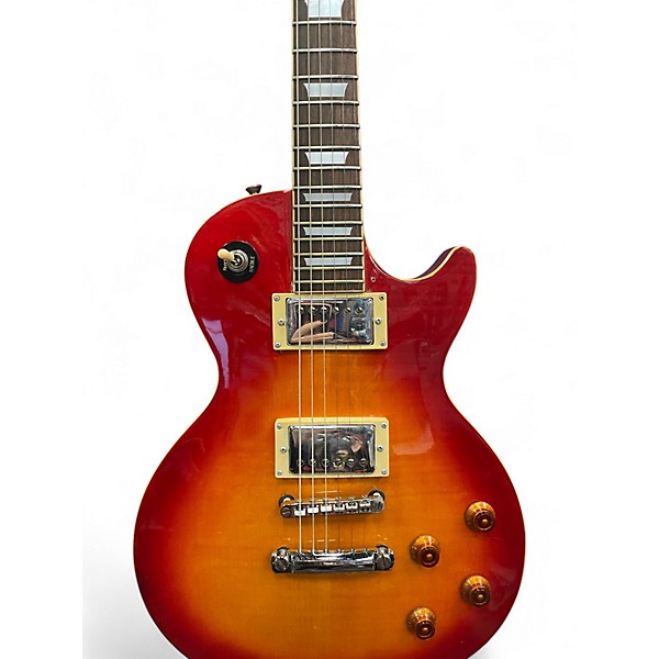 Used Epiphone Les Paul Standard Cherry Sunburst Solid Body Electric Guitar