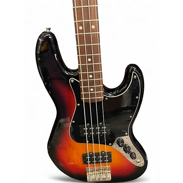 Used Fender Modern Player Jazz Bass Tobacco Burst Electric Bass Guitar